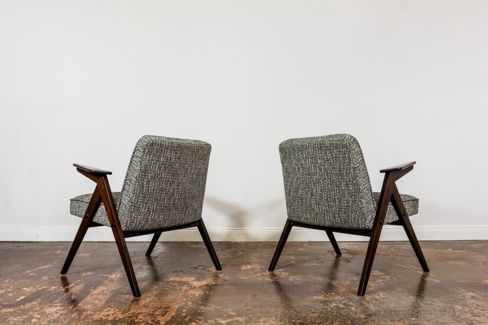 Pair of armchairs, Type 300-177 “Bunny”, Poland, 1970’s