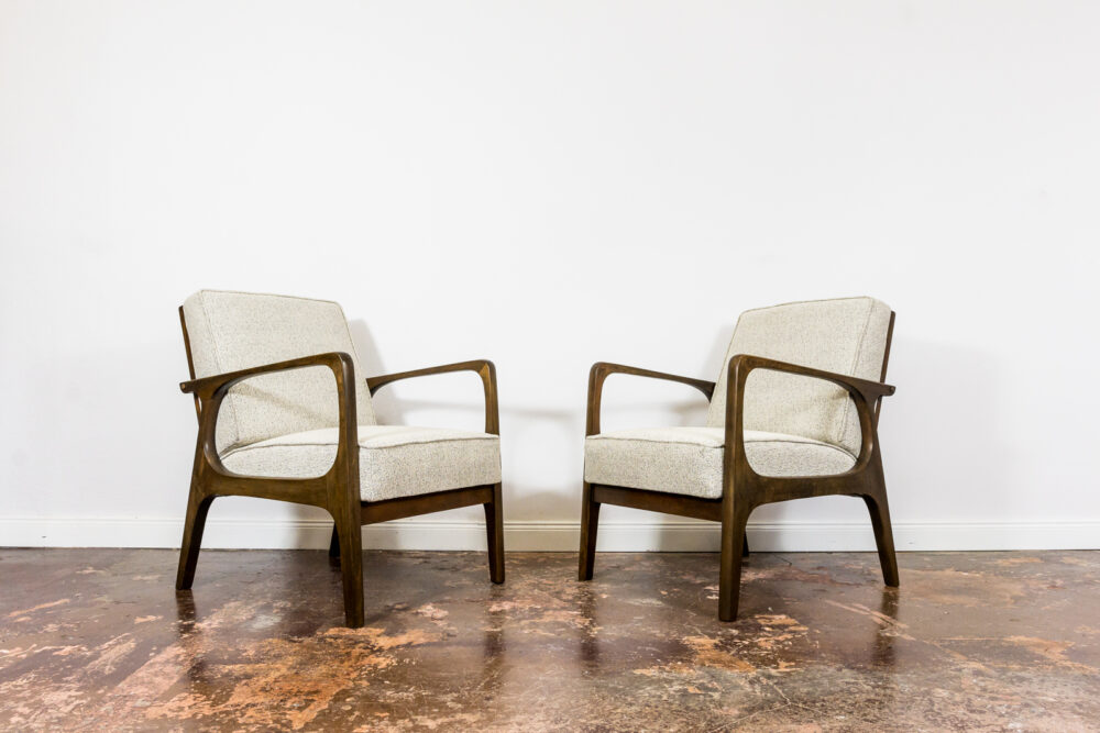 Pair of armchairs from Prudnickie Fabryki Mebli, Poland, 1960's