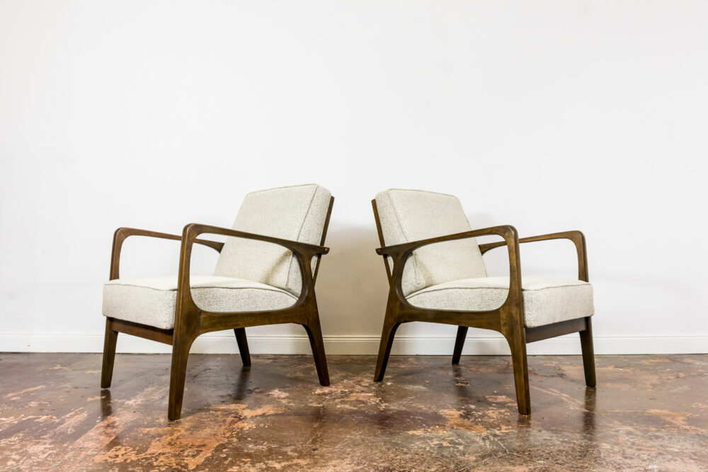 Pair of armchairs from Prudnickie Fabryki Mebli, Poland, 1960's