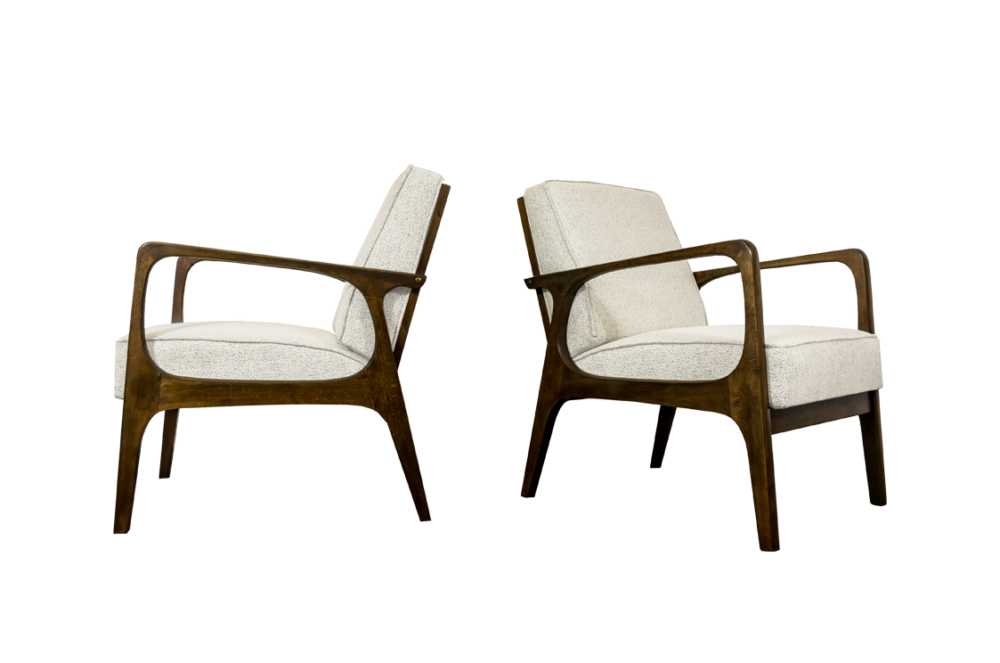 Pair of armchairs from Prudnickie Fabryki Mebli, Poland, 1960's