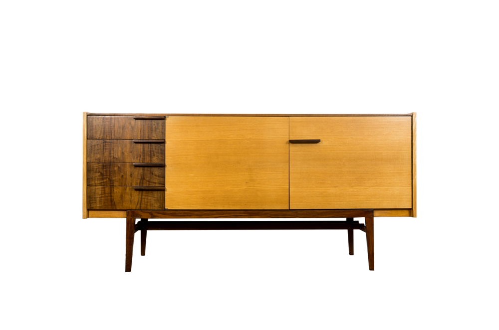 Sideboard by František Mezuláník, Up Závody, Czechoslovakia, 1960's