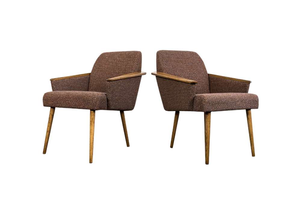 Pair of armchairs, Germany, 1960's