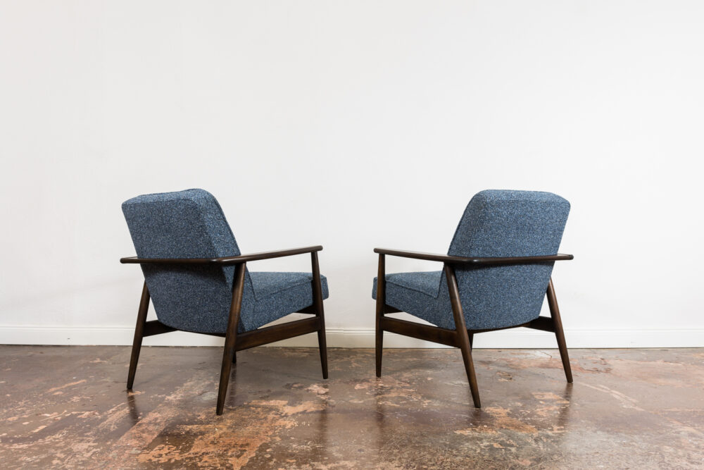 Pair of armchairs, by M. Zieliński, Type GFM 300-192, GFM, Poland, 1960's