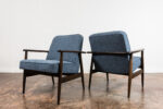 Pair of armchairs, by M. Zieliński, Type GFM 300-192, GFM, Poland, 1960's