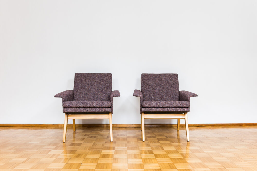 Pair of armchairs, Czechoslovakia, 1960's