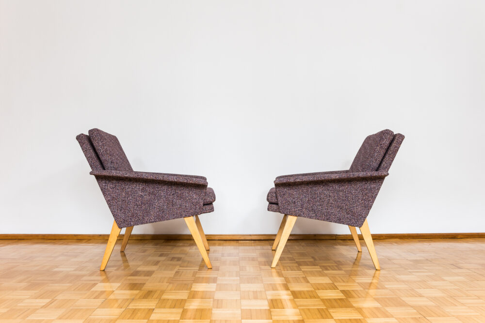 Pair of armchairs, Czechoslovakia, 1960's