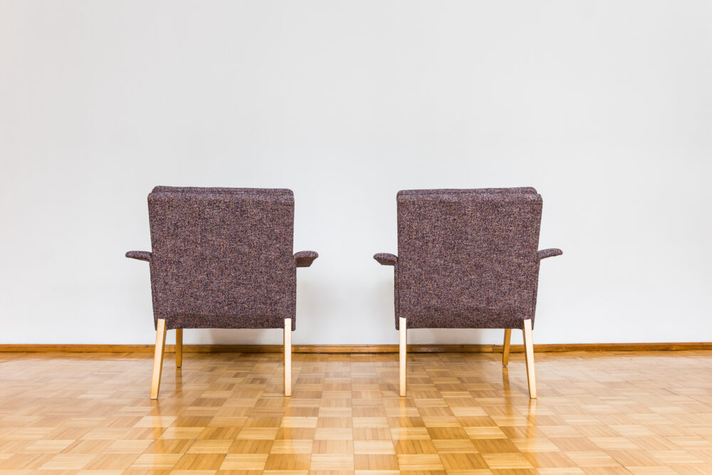 Pair of armchairs, Czechoslovakia, 1960's