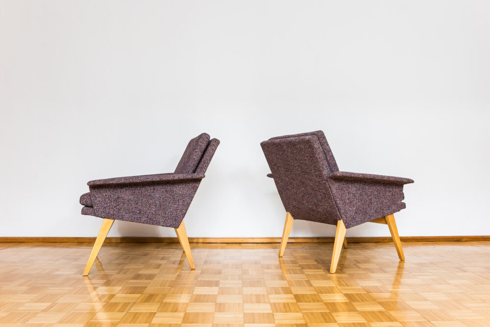 Pair of armchairs, Czechoslovakia, 1960's