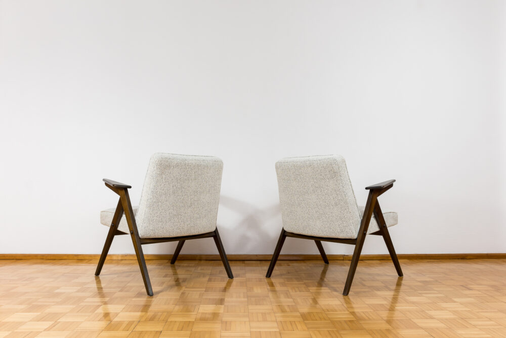 Set of 4 armchairs, Type 300-177 "Bunny", Poland, 1970's