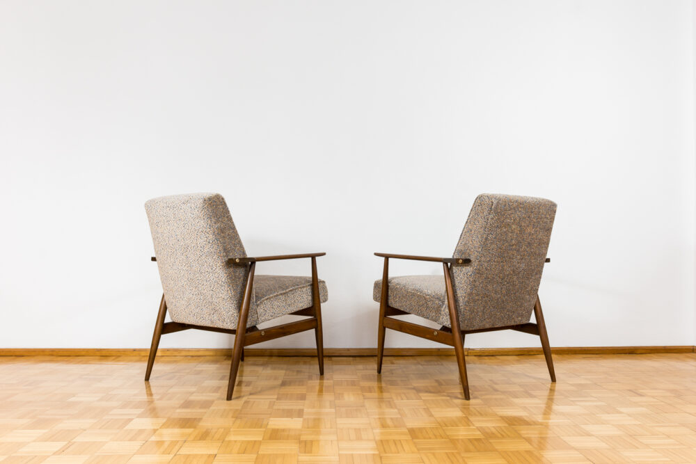 Pair of armchairs, Type 300-190 by H. Lis, Poland, 1970's