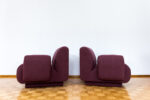 Pair of modular lounge chairs by Eberhard Geißler, Oelsa, Germany, 1970's