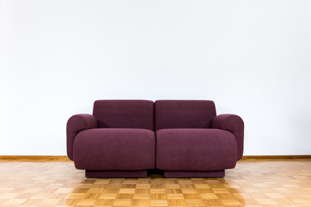 Pair of modular lounge chairs by Eberhard Geißler, Oelsa, Germany, 1970's