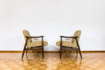 Pair of GFM-87 armchairs by Juliusz Kędziorek, GFM, Poland, 1960’s