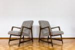 Pair of armchairs, Type 364 by Barbara Fenrych Węcławska, Poland, 1960’s