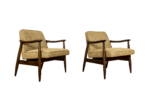 Pair of GFM-87 armchairs by Juliusz Kędziorek, GFM, Poland, 1960’s