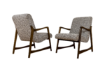 Pair of armchairs, Type 364 by Barbara Fenrych Węcławska, Poland, 1960’s