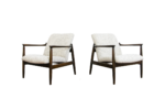 Pair of GFM-64 armchairs by Edmund Homa, GFM, Poland, 1960’s