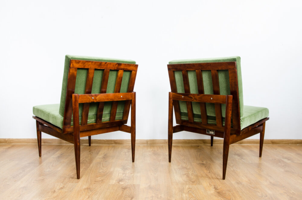 Pair of Armchairs, Poznańskie Fabryki Mebli, Poland, 1960’s