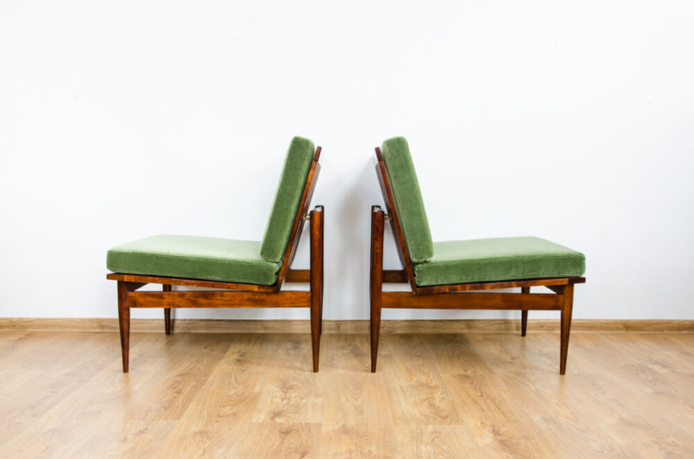 Pair of Armchairs, Poznańskie Fabryki Mebli, Poland, 1960’s