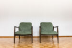 Pair of GFM-64 armchairs by Edmund Homa, GFM, Poland, 1960’s