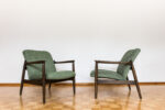 Pair of GFM-64 armchairs by Edmund Homa, GFM, Poland, 1960’s