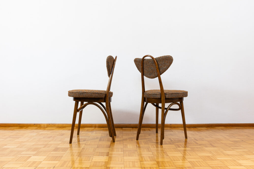 Set of 6 Chairs No 124 By H & J Kurmanowicz, Poland, 1950’S