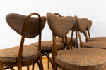 Set of 6 Chairs No 124 By H & J Kurmanowicz, Poland, 1950’S