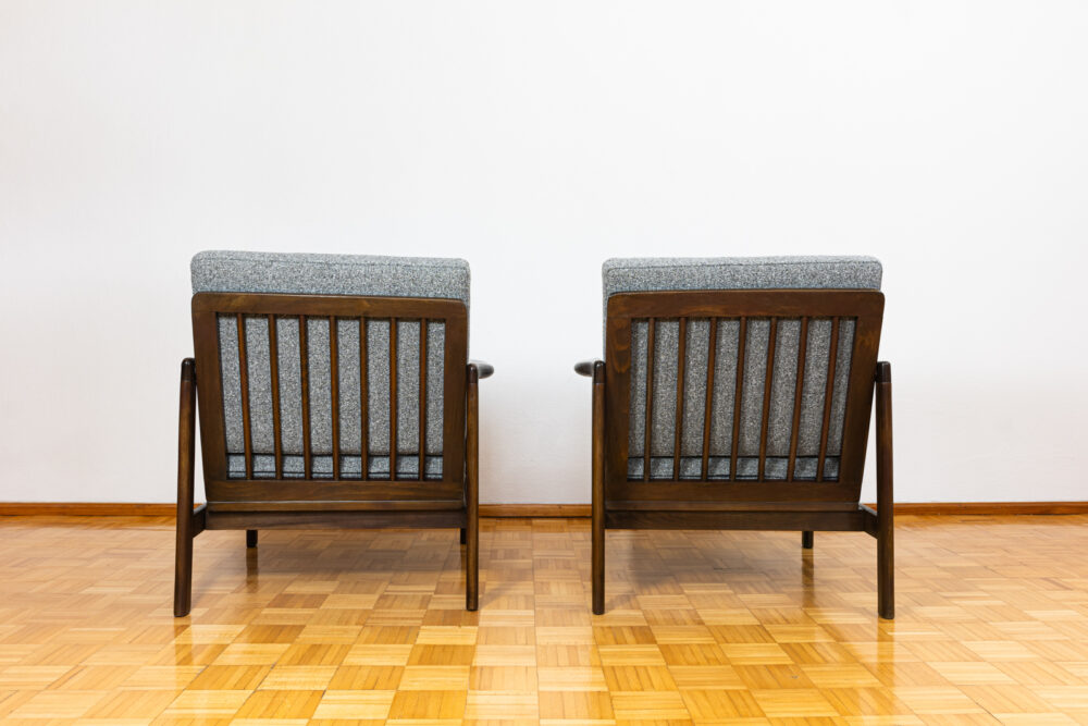 Pair of Armchairs B-7522 by Zenon Bączyk, Poland, 1960’s