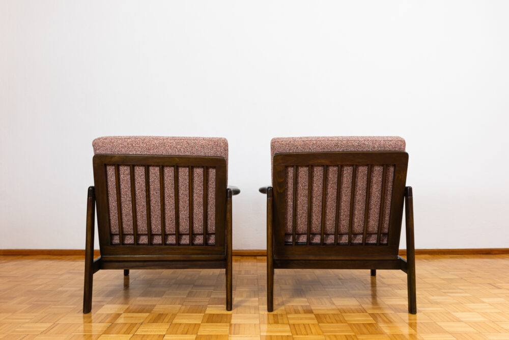 Pair Of Armchairs B-7522 By Zenon Bączyk, Poland, 1960’S