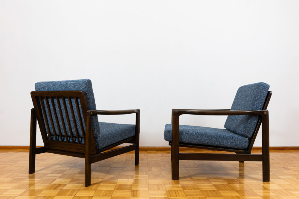 Pair of Armchairs B-7522 by Zenon Bączyk, Poland, 1960’s