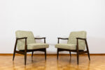 Pair of GFM-87 armchairs by Juliusz Kędziorek, GFM, Poland, 1960’s