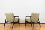 Pair of GFM-87 armchairs by Juliusz Kędziorek, GFM, Poland, 1960’s