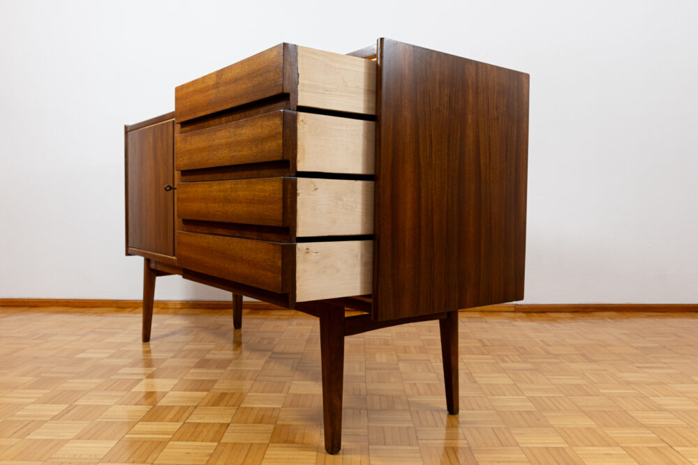 Sideboard by S. Albracht, Bydgoskie Fabryki Mebli, Poland, 1960’s