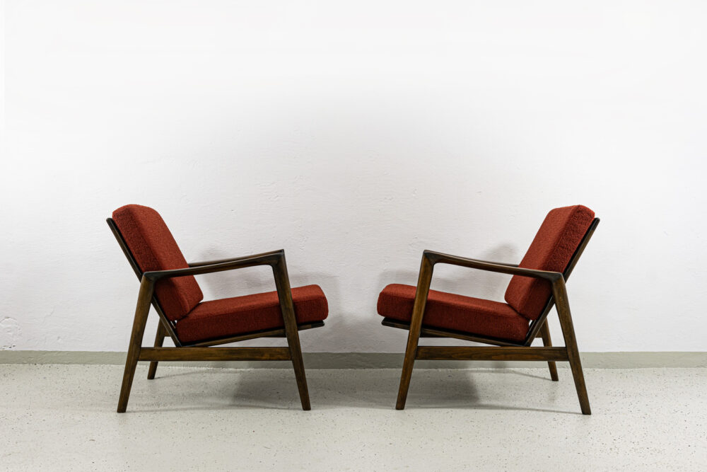 Pair of armchairs, Type 300-139, Swarzędzkie Fabryki Mebli, Poland, 1960's