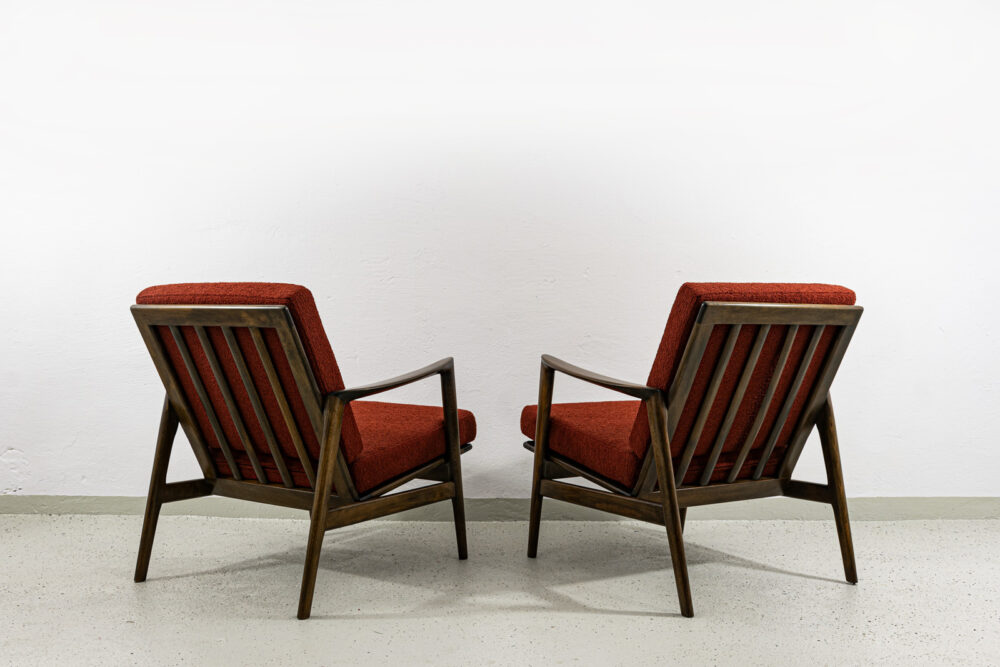 Pair of armchairs, Type 300-139, Swarzędzkie Fabryki Mebli, Poland, 1960's