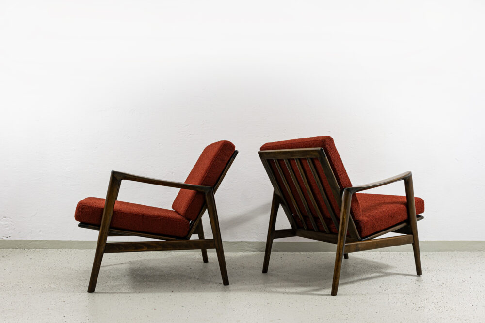 Pair of armchairs, Type 300-139, Swarzędzkie Fabryki Mebli, Poland, 1960's