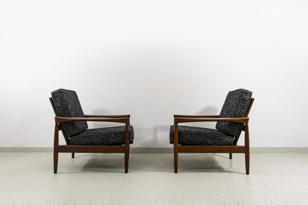 Pair of “Kolding” armchairs by Erik Wørts for IKEA, Poland, 1960's