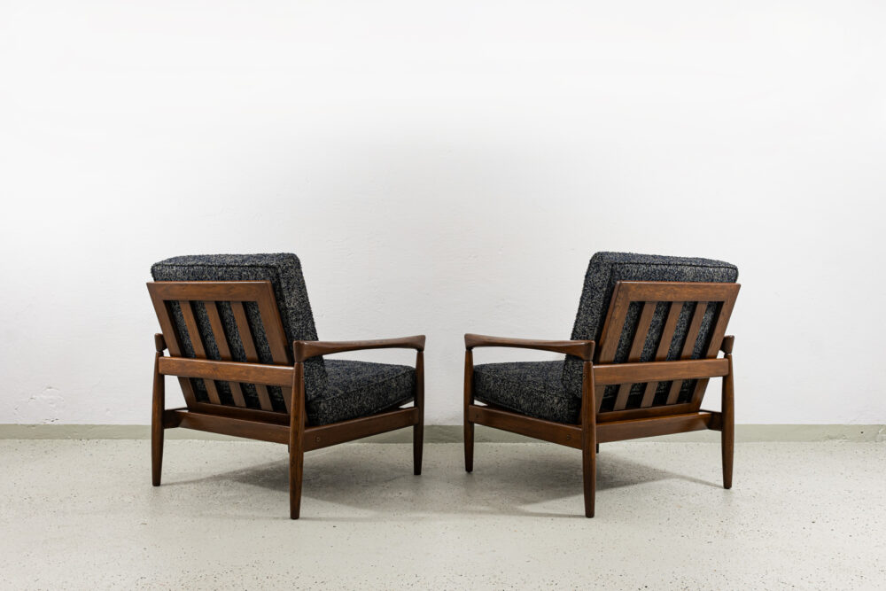 Pair of “Kolding” armchairs by Erik Wørts for IKEA, Poland, 1960's