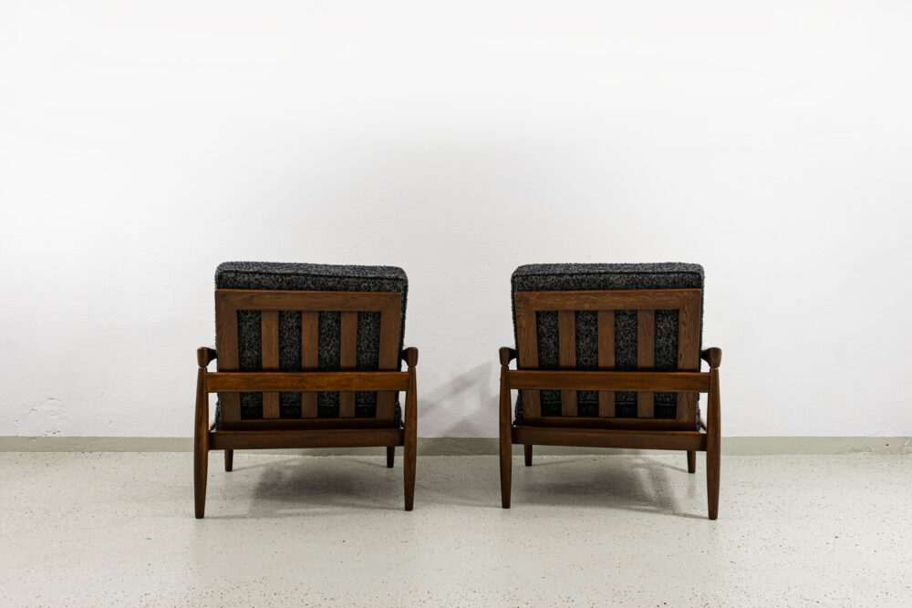 Pair of “Kolding” armchairs by Erik Wørts for IKEA, Poland, 1960's