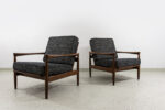 Pair of “Kolding” armchairs by Erik Wørts for IKEA, Poland, 1960's