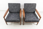 Pair of “Kolding” armchairs by Erik Wørts for IKEA, Poland, 1960's