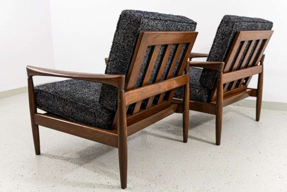 Pair of “Kolding” armchairs by Erik Wørts for IKEA, Poland, 1960's