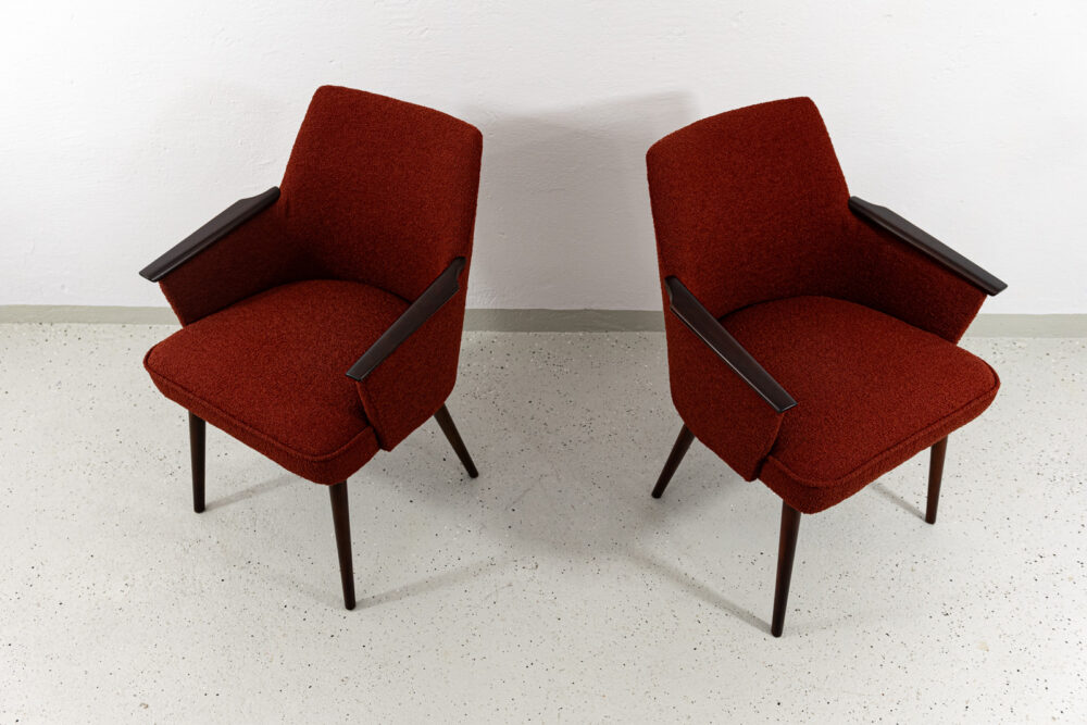 Pair of Mid-Century armchairs, Poland, 1960's