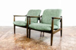 Pair of GFM-64 armchairs by Edmund Homa, GFM, Poland, 1960’s