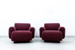 Pair of modular lounge chairs by Eberhard Geißler, Oelsa, Germany, 1970's