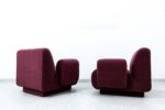 Pair of modular lounge chairs by Eberhard Geißler, Oelsa, Germany, 1970's
