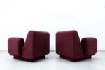 Pair of modular lounge chairs by Eberhard Geißler, Oelsa, Germany, 1970's