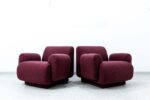 Pair of modular lounge chairs by Eberhard Geißler, Oelsa, Germany, 1970's