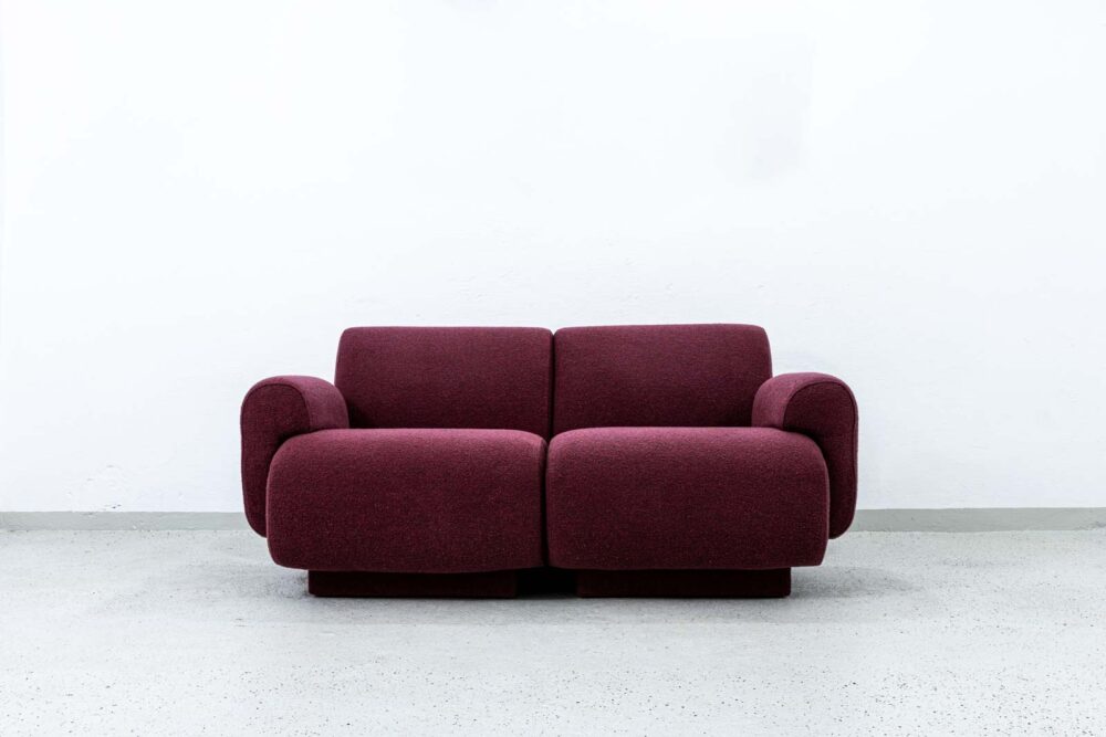 Sofa by Eberhard Geißler, Oelsa, Germany, 1970's