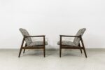 Pair of GFM-64 armchairs by Edmund Homa, GFM, Poland, 1960's